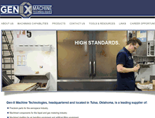Tablet Screenshot of genxmachine.com